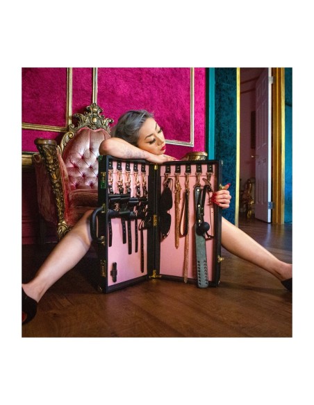 TEMPTASIA PALABRA DE SEGURIDAD BONDAGE KIT CON MALETA NEGRO