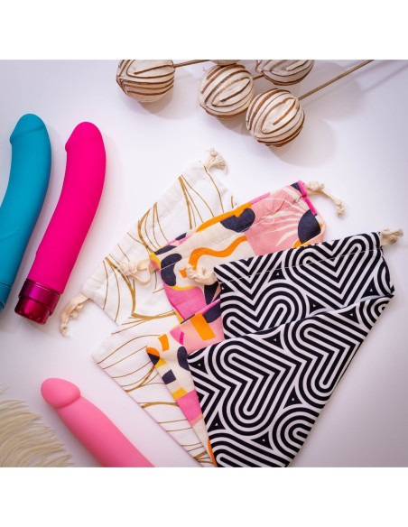 THE COLLECTION BOLSA PARA JUGUETES DE ALGODÓN 18 UNIDADES MOSTRADOR DISPLAY SURTIDOS