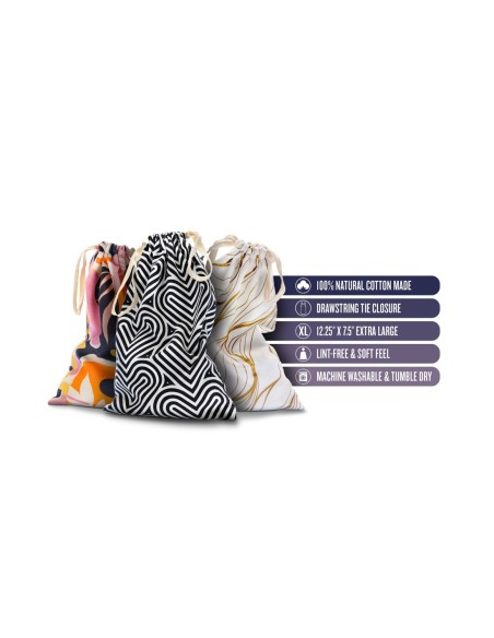 THE COLLECTION BOLSA PARA JUGUETES DE ALGODÓN 18 UNIDADES MOSTRADOR DISPLAY SURTIDOS