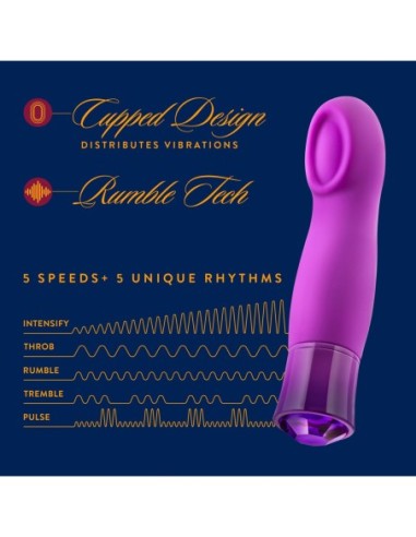 OH MY GEM CHARM AMATISTA PÚRPURA