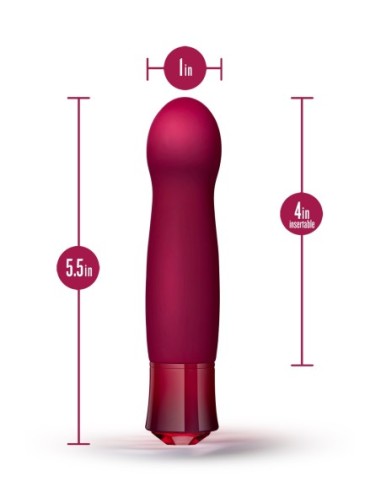 OH MY GEM ELEGANTE ROJO GRANATE