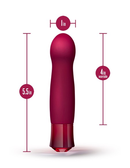 OH MY GEM ELEGANTE ROJO GRANATE