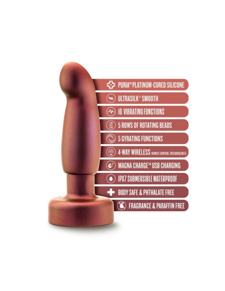 ANAL ADVENTURES MATRIX BIONIC PLUG COSMICO COBRE