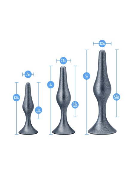 ANAL ADVENTURES MATRIX GENESIS PLUG KIT PLATA ESTELAR