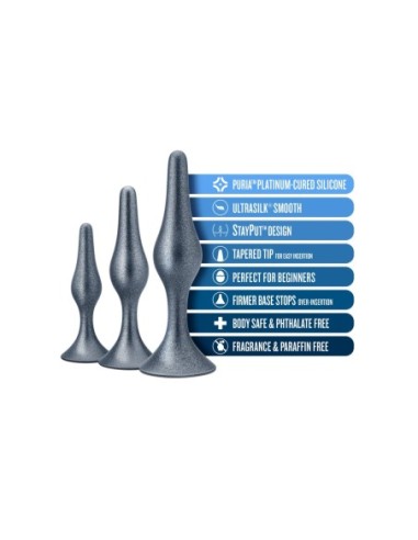 ANAL ADVENTURES MATRIX GENESIS PLUG KIT PLATA...