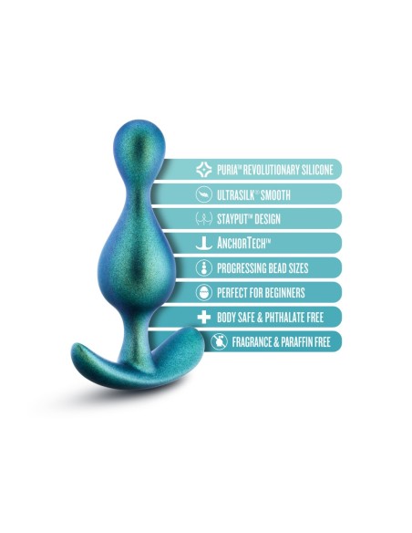 ANAL ADVENTURES MATRIX PHOTON PLUG NEPTUNO VERDE AZUL