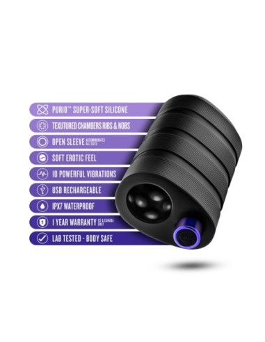 STROKER M ELITE PLATINO NEGRO