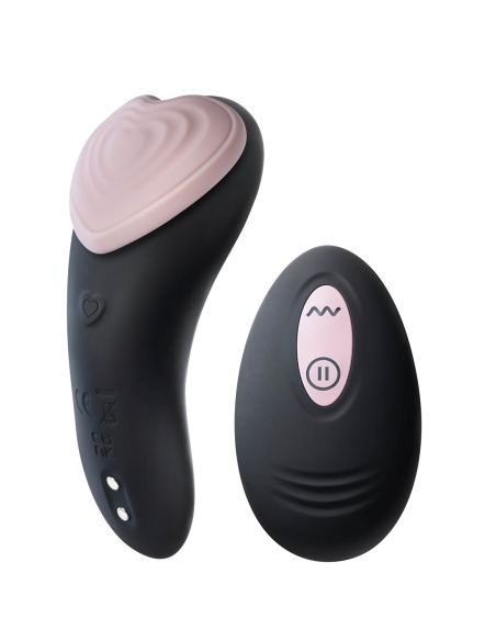 PANTY VIBRADOR TEMPTASIA HEARTBEAT CON MANDO ROSA