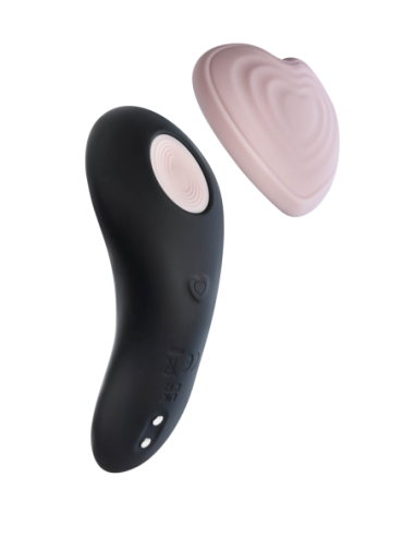 PANTY VIBRADOR TEMPTASIA HEARTBEAT CON MANDO ROSA