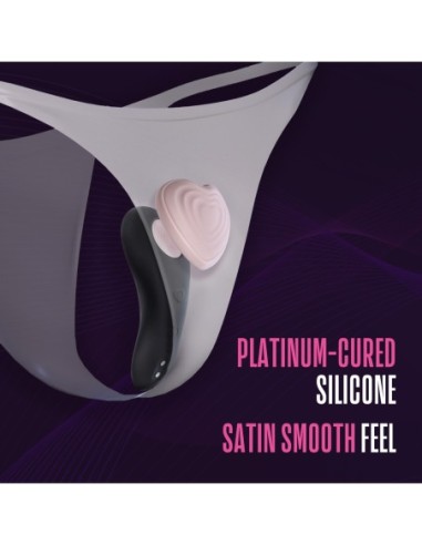 PANTY VIBRADOR TEMPTASIA HEARTBEAT CON MANDO ROSA