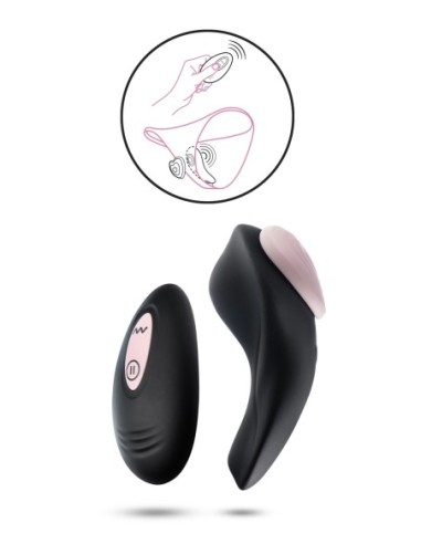 PANTY VIBRADOR TEMPTASIA HEARTBEAT CON MANDO ROSA