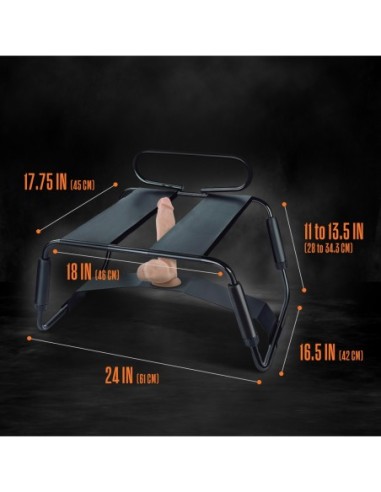 SILLA SEXUAL TEMPTASIA RENDIRSE NEGRO