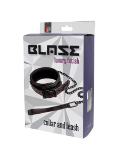 COLLAR Y CORREA BLAZE MORADO 2