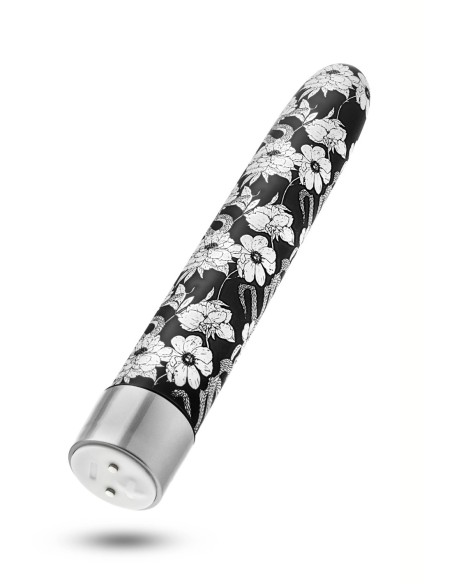 THE COLLECTION EDEN VIBRADOR RECARGABLE 7 PULGADAS NEGRO