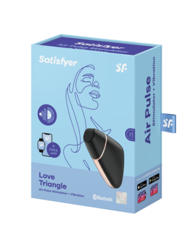 SATISFYER TRIÁNGULO DEL AMOR NEGRO