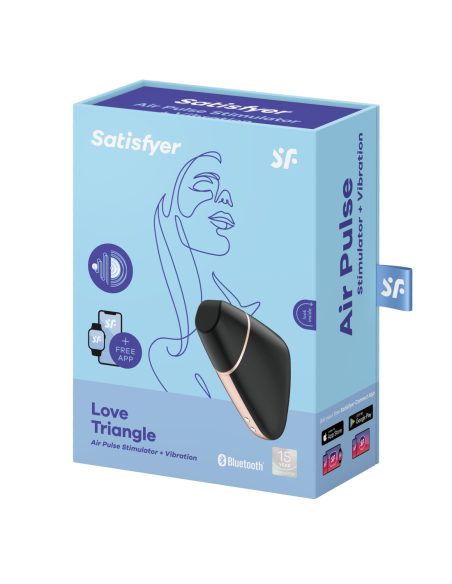 SATISFYER TRIÁNGULO DEL AMOR NEGRO