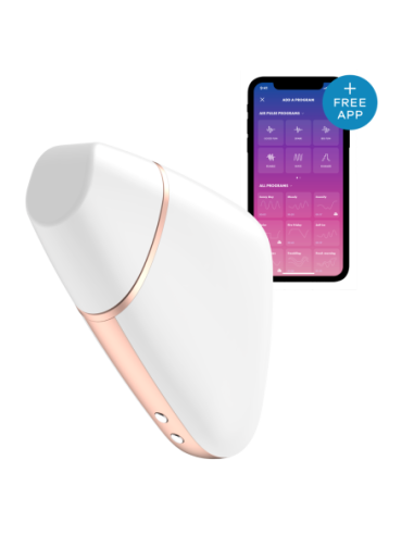 SATISFYER TRIÁNGULO DEL AMOR BLANCO