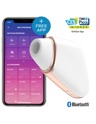 SATISFYER TRIÁNGULO DEL AMOR BLANCO