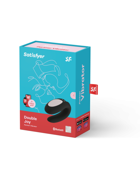 SATISFYER DOBLE JOY NEGRO