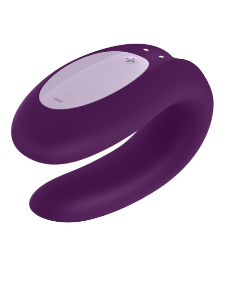 SATISFYER DOBLE ALEGRÍA MORADO