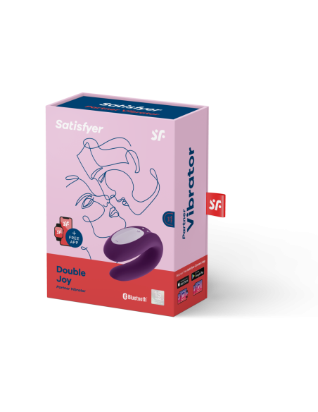 SATISFYER DOBLE ALEGRÍA MORADO