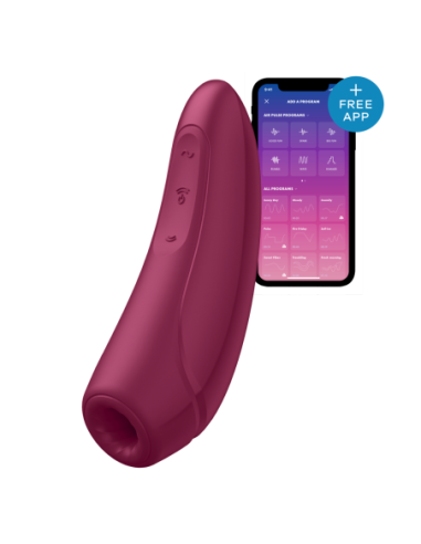 SATISFYER CURVY1+ ROSA ROJO