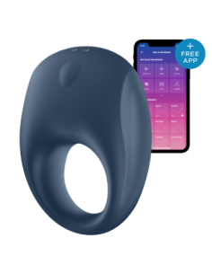 ANILLO SATISFYER STRONG ONE AZUL