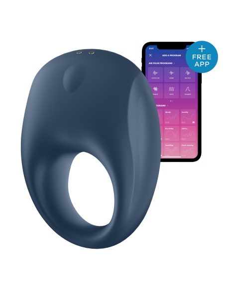 ANILLO SATISFYER STRONG ONE AZUL
