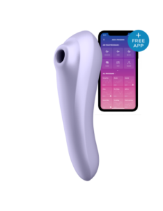 SATISFYER DOBLE PLACER MALVA