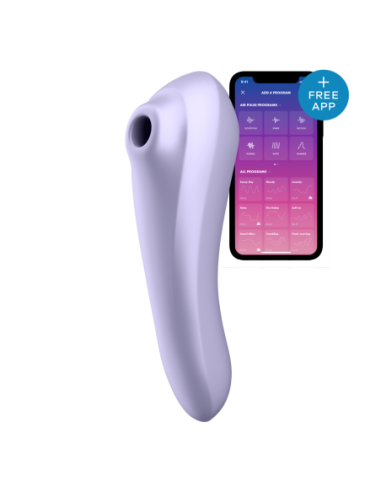 SATISFYER DOBLE PLACER MALVA