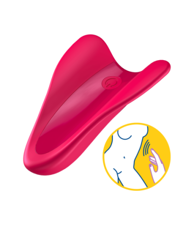 SATISFYER MOSCA ALTA ROJO