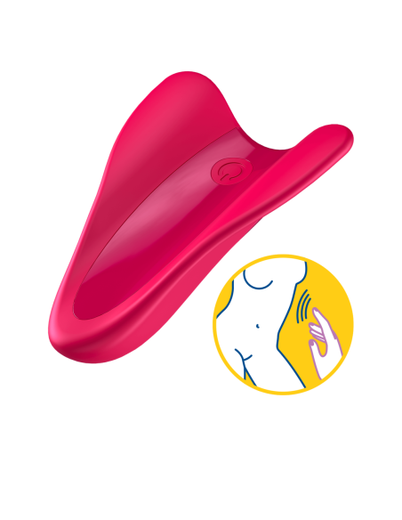 SATISFYER MOSCA ALTA ROJO