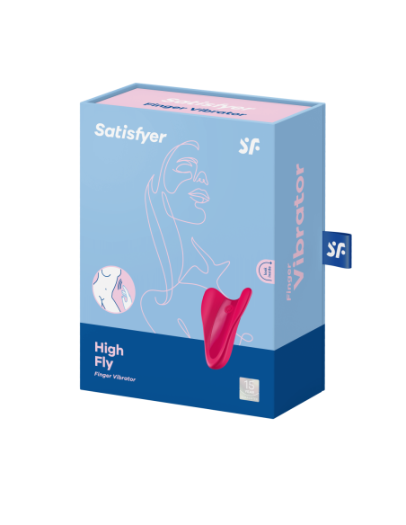 SATISFYER MOSCA ALTA ROJO