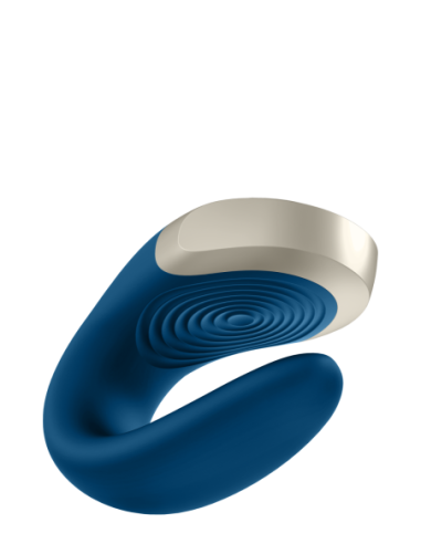 SATISFYER DOBLE AMOR AZUL
