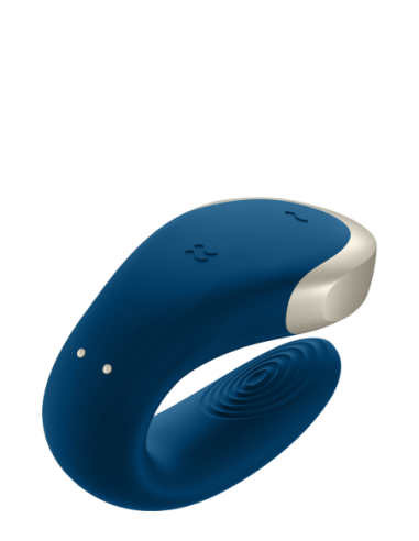SATISFYER DOBLE AMOR AZUL