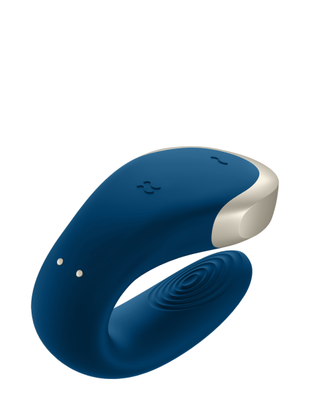 SATISFYER DOBLE AMOR AZUL