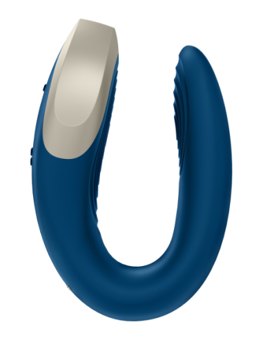 SATISFYER DOBLE AMOR AZUL