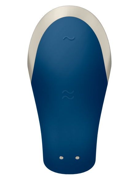 SATISFYER DOBLE AMOR AZUL