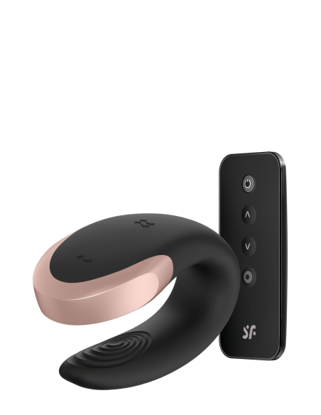 SATISFYER DOBLE LOVE NEGRO