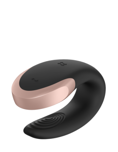 SATISFYER DOBLE LOVE NEGRO