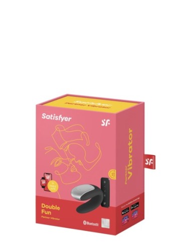 SATISFYER DOBLE FUN NEGRO