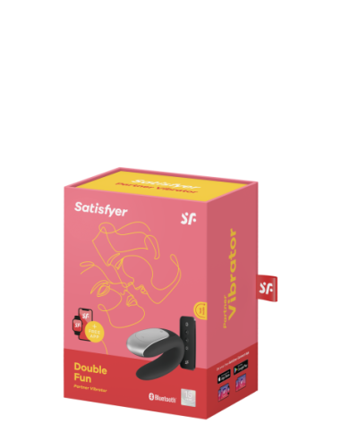 SATISFYER DOBLE FUN NEGRO