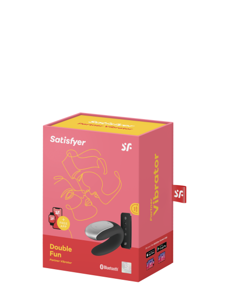 SATISFYER DOBLE FUN NEGRO