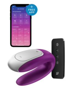 SATISFYER DOBLE FUN VIOLETA 2