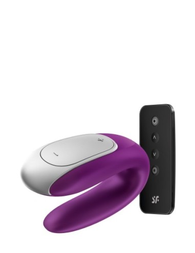 SATISFYER DOBLE FUN VIOLETA