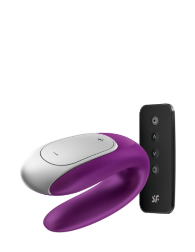 SATISFYER DOBLE FUN VIOLETA
