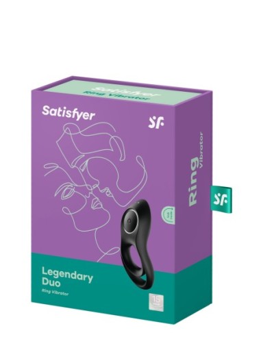 SATISFYER LEGENDARIO DUO NEGRO