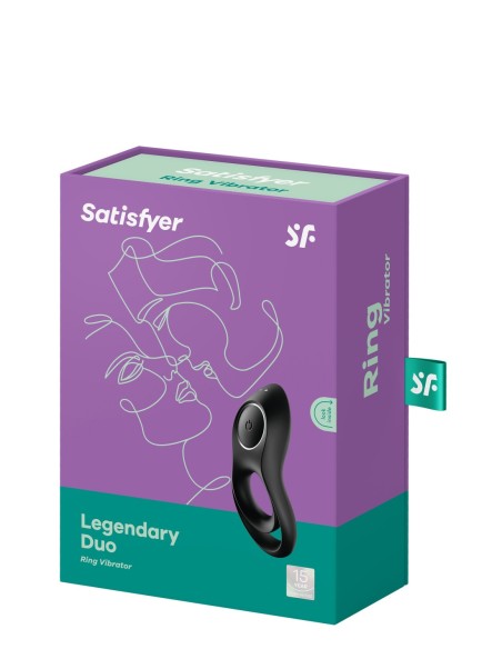 SATISFYER LEGENDARIO DUO NEGRO