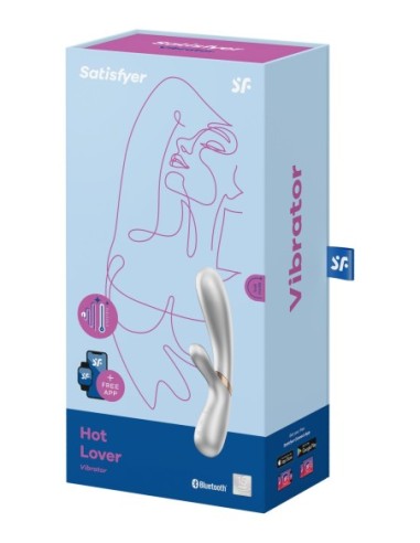 SATISFYER HOT LOVER PLATA/CHAMPAGNE