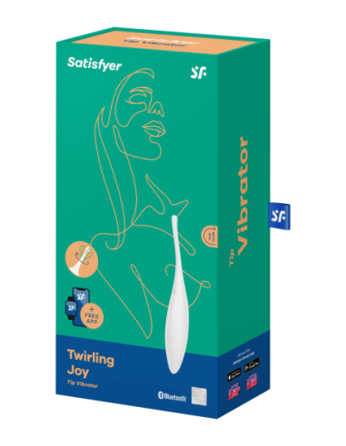 SATISFYER TWIRLING JOY BLANCO